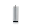 Pied De Lit Cylindrique En Métal Gris Hauteur 16 Cm (vendu à L'unité)