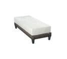 Ensemble Paris 90x190 Cm Matelas Mousse + Sommier Bois