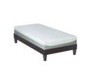 Ensemble Anthea 90x190 Cm Matelas Mousse + Sommier Bois