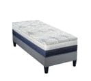 Ensemble Castellane 90x200 Cm Matelas Mousse + Sommier Bois