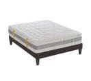 Ensemble Grand Hôtel 180x200 Cm Matelas Mousse + Sommier Bois