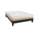 Ensemble Leman 180x200 Cm Matelas Mousse + Sommier Bois