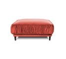 Pouf Taille L Fiorenzo Velours Rose