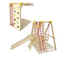 Boulder Aire De Jeux D'intérieur Modulable En Bois Pour Enfants Dès 6 Mois    Jaune