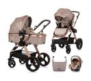 Havana Poussette 3en1 Nacelle Souple + 1 Cosy Auto    Beige