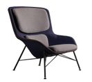 Rockwell - Fauteuil Contemporain Bicolore