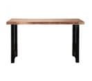 Austin - Table Haute De Repas Bois Et Acier L150