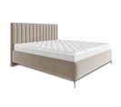 Mendoza - Lit Coffre - 140x200 - Sommier Inclus - En Velours