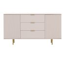 Monica - Buffet - Beige - 150 Cm