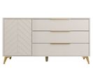 Boccioni - Buffet Bas - Beige - 154 Cm