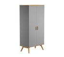 Armoire 2 Portes Nautis - Gris