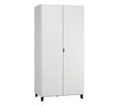 Armoire 2 Portes Simple - Blanc