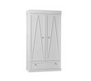 Armoire 2 Portes Marie - Blanc