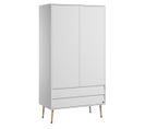 Armoire 2 Portes Bosque - Blanc