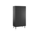 Armoire 2 Portes Cute - Noir