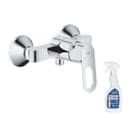 Grohe - Mitigeur Douche Bauloop Monocommande + Nettoyant Robinetterie Grohclean