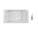 Baignoire Bain Douche Jacob Delafon Malice + Nettoyant 160 X 85, Version Gauche