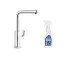 Robinet De Cuisine Avec Douchette Grohe Tallinn Quickfix Chromé + Nettoyant Grohclean