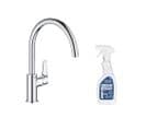 Robinet De Cuisne Grohe Start Curve Quickfix Chromé + Nettoyant Grohclean