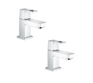 Lot De 2 Mitigeurs Lave Main Eau Froide Grohe Eurocube Xs