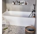 Baignoire Bain Douche Jacob Delafon Malice Antidérapante + Tablier Niche + Pare Bain 160 X 85 Cm Ve