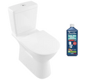 Wc à Poser Pmr Sans Bride Villeroy Et Boch O.novo Avec Abattant + Nettoyant