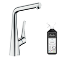 Robinet De Cuisine Hansgrohe Metris M71 320 Chromé + Nettoyant Briochin