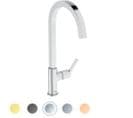 Robinet De Cuisine Gusto Carre Chrome + Microfibre