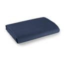 Drap Plat 1 Place Et 2 Places 100% Coton/57 Fils/cm² - Marine - 180 X 290 Cm Pour Lit 1 Place