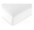 Drap Housse Blanc 200 X 200 Cm / 100% Coton / 57 Fils/cm² "king Size"