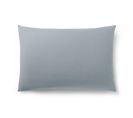 Taie D'oreiller Gris Perle 50 X 70 Cm / 100% Coton / 57 Fils/cm²