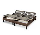 Sommier Electrique Essenzia Zen Emotion Marron 2x70x190