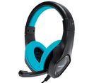 Casque Pro Gamer Ams H888 Blue 40mm Power Bass Avec Micro Intégré, Réglage Volume