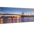 Tableau New York Bridge - 120 X 40 Cm