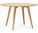 Table à Manger Ronde En Bois Clair 6 Places D120cm