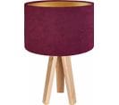 Lampe De Chevet Bois Clair 30x30x46cm