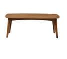 Gedeon,table Basse Rectangle 110x60 Cm En Bois De Manguier Massif