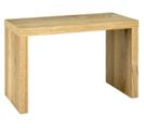 Table D'appoint En Bois Coloris Chêne - Dim : L60 X P30 X H40 Cm