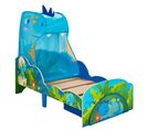 Lit Dinosaure Enfant Avec Ciel De Lit Et Tiroir De Rangement - Dim : H.138 X L.77 X P142 Cm