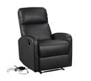 Fauteuil Électrique Inclinable Relax Noir