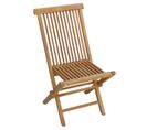 Lot De 6 Chaises De Jardin En Teck Lombok