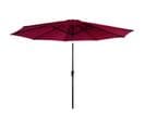 Parasol Droit Hapuna Rond 3,30m De Diamètre Fuchsia