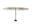 Parasol Double 2,7x4,6m Linai Beige