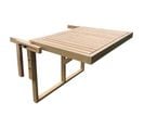 Table De Balcon Rabattable En Acacia Sumba