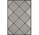 Tapis De Salon Interieur Exterieur Acapulco Gris Géométrique 200x200cm Carré