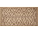 Tapis De Salon Intérieur Extérieur Rectangle Nature  Aspect Jute Marron 80x150cm