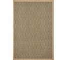 Tapis De Salon Intérieur Extérieur Nature  Aspect Jute Noir 160x230 Cm