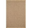 Tapis De Salon Intérieur Extérieur Nature  Aspect Jute Marron 60x90 Cm