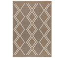 Tapis à Motif Scandinave Marron Intérieur Et Extérieur Tulum 160x230