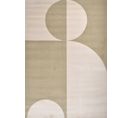 Tapis De Salon Nely Abstrait Vert 80x150